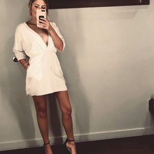 Sancia White Mini Dress